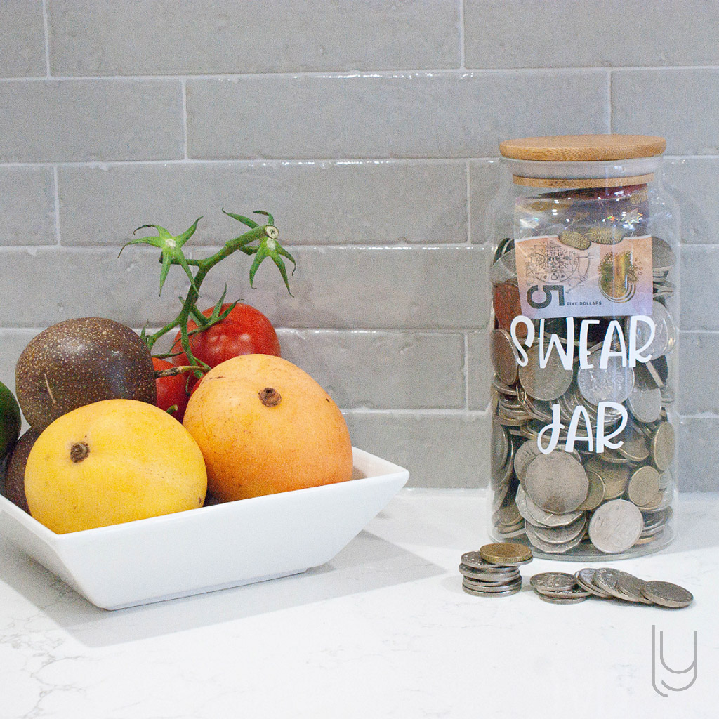 lulu and you swear jar label